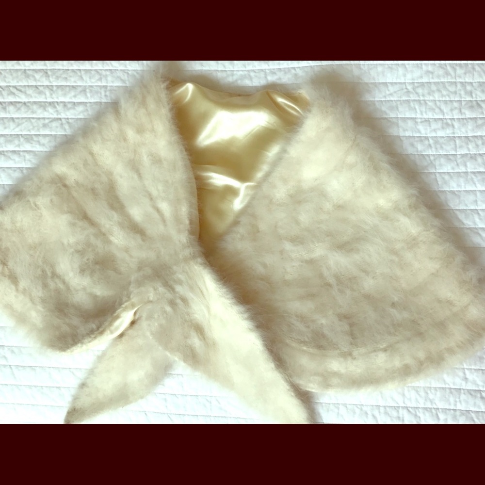 Vintage Mohair Shoulder Wrap
